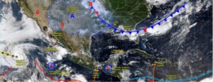 Lluvias este viernes y sábado en Veracruz: Conagua