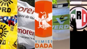 Partidos recibirán cifra histórica en 2027: 10 mil 842 mdp; otra vez, Morena será el más rico