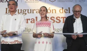 Presidenta inaugura primera etapa del Hospital general del Issste en Tampico; beneficiará a más de medio millón de habitantes