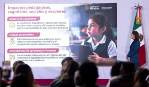 Continúa discusión sobre regulación de plataformas digitales y redes sociales para que se conozca el impacto de su uso excesivo: presidenta