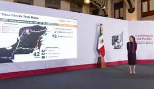 Mexicana de Aviación, AIFA, Tren Maya y Grupo Mundo Maya cumplen sus objetivos y van de acuerdo con su planeación: presidenta